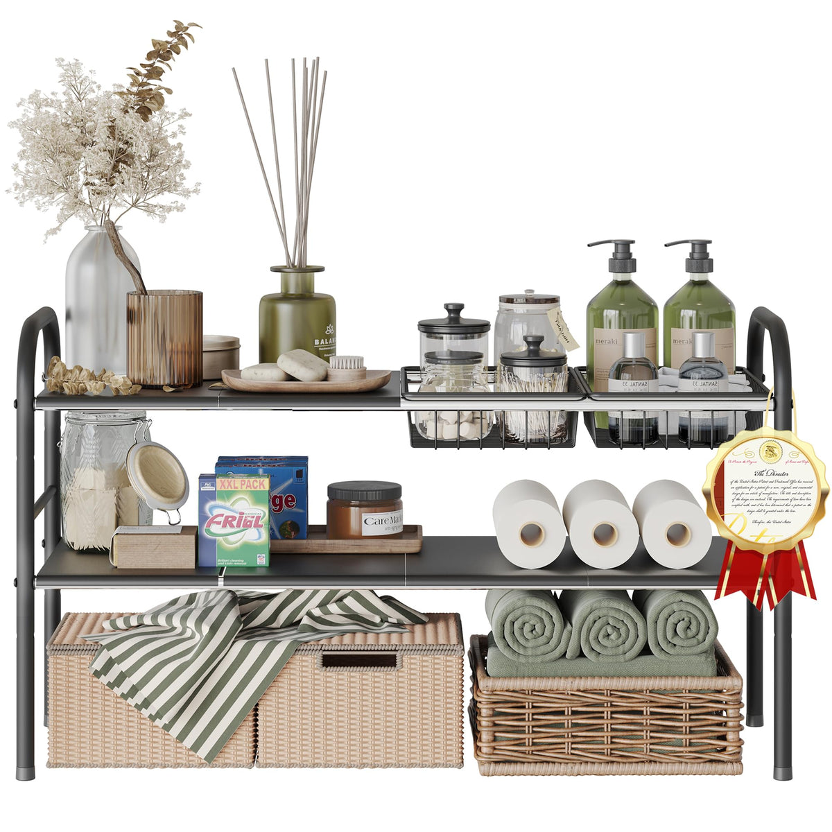 Expandable Under-Sink Organizer