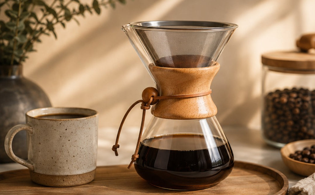 Glass Pour-Over Coffee Pot