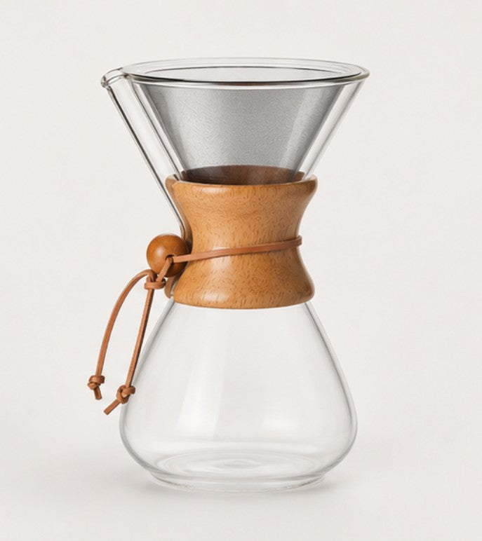 Glass Pour-Over Coffee Pot