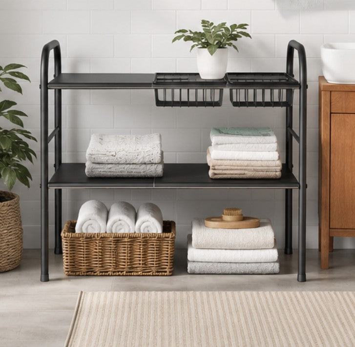 Expandable Under-Sink Organizer